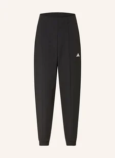 Adidas Spodnie Treningowe Train Essentials schwarz - Moda i Uroda OUTLET - miniaturka - grafika 1