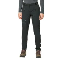 Spodnie sportowe damskie - Damskie spodnie softshellowe Jack Wolfskin SALMASER PANTS W black - 36S - miniaturka - grafika 1