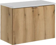 Meble łazienkowe - Zestaw meblowy 80cm z blatem - miniaturka - grafika 1