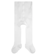 Rajstopy - FALKE Uniseks - niemowlęta Rajstopy Family B TI Zrównoważona Bawełna grube jednokolorowe 1 Para, Biały (White 2000), 74-80 (6-12 miesiące) - miniaturka - grafika 1