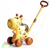 Bańki mydlane - Żyrafa Na Bańki Maszyna Do Baniek Mydlanych Pchacz Generator Baniek - miniaturka - grafika 1