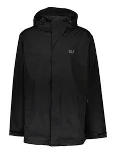 Jack Wolfskin Kurtka funkcyjna "Tavani Shell" czarnym - Kurtki i kamizelki sportowe męskie - miniaturka - grafika 1