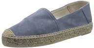 Espadryle damskie - Geox Damskie sandały na koturnie Lampedusa Espadryle, Lt Sky, 35 EU - miniaturka - grafika 1
