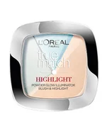 Rozświetlacze do twarzy i ciała - Loreal Loreal True Match Highlight Puder Rozświetlający 302 Icy Glow LO-TMH-302 - miniaturka - grafika 1