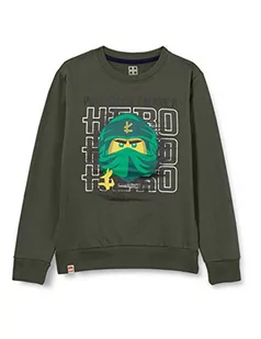 LEGO Bluza chłopięca M, 847 Green, 92 cm - Bluzy dla chłopców - miniaturka - grafika 1