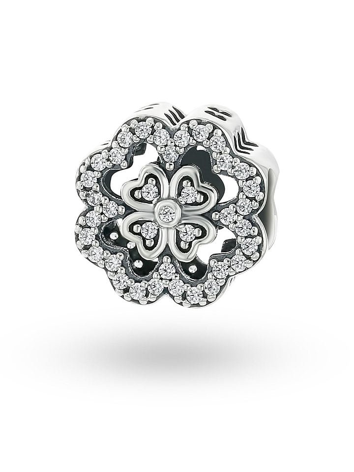 CHARM'S Srebrny charms z cyrkoniami