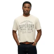 Koszulki męskie - Superdry Machined Goods Workwear T-shirt - miniaturka - grafika 1