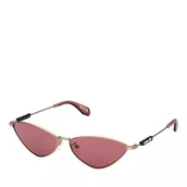 Okulary przeciwsłoneczne - adidas OR0084@6116Y# dla kobiet, Matowe światło brązowe, regularny - miniaturka - grafika 1