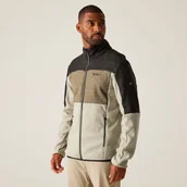 Bluzy sportowe męskie - Regatta Męski polar rozsuwany Elram Brązowy, Rozmiar: 5XL - miniaturka - grafika 1