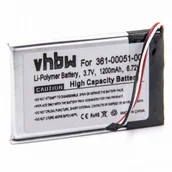 Ładowarki samochodowe - VHBW Bateria do Garmin Nüvi 2660 / 2669, 1200 mAh - miniaturka - grafika 1