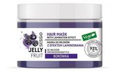 Maski do włosów - Sessio, Jelly Fruit Maska Do Włosów Z Efektem Laminowania Borówka, Do Włosów Średnioporowatych, 250 g - miniaturka - grafika 1