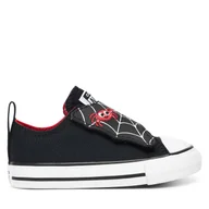 Buty dla chłopców - Trampki Converse Chuck Taylor All Star One Strap A15582C Czarny - miniaturka - grafika 1