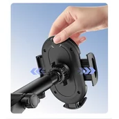 Uchwyty samochodowe do telefonów - Uchwyt samochodowy AWEI X72 Czarny - miniaturka - grafika 1