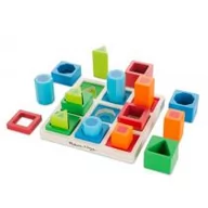 Sortery dla dzieci - MELISSA Drewniany sorter kształtów i kolorów 10582 Melissa & Doug - miniaturka - grafika 1