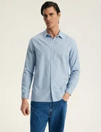 Koszule męskie - Koszula męska Shade Esotiq Homme błękitny M - miniaturka - grafika 1