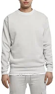 Bluzy męskie - Urban Classics Męska bluza Crewneck, lightasphalt, L - miniaturka - grafika 1