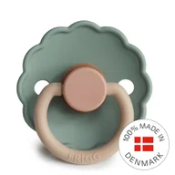 Smoczki uspokajające - Frigg Smoczek dla niemowlaka kauczukowy Daisy Willow rozmiar 2 - miniaturka - grafika 1