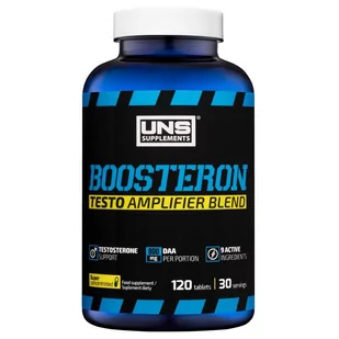 UNS Uns Boosteron 120Tabs - Boostery testosteronu - miniaturka - grafika 1