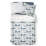 Pościel - Pościel bawełniana Poppies Draw, dwustronna, 220 x 240 cm - miniaturka - grafika 1