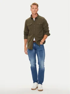 Brave Soul Koszula MSH-230CONANB Khaki Regular Fit - Koszule męskie - miniaturka - grafika 1