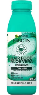 Szampon nawilżający do włosów normalnych i suchych Garnier Fructis Hair Food Aloe Vera Hydrating Shampoo 350 ml (3600542289634) - Szampony do włosów - miniaturka - grafika 1