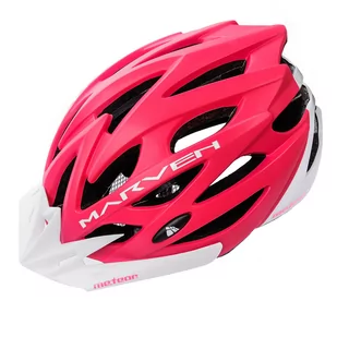 Meteor Kask rowerowy ochronny dla dorosłych, Marven, rozmiar 55-58 - Kaski rowerowe - miniaturka - grafika 1
