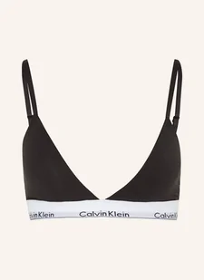 Calvin Klein Biustonosz Trójkątny Modern Cotton schwarz - Biustonosze - miniaturka - grafika 1