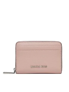 MICHAEL Michael Kors Mały Portfel Damski 32T4SJ6Z5L Różowy - Portfele - miniaturka - grafika 1