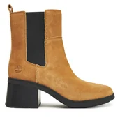 Botki damskie - Botki Timberland Bellevaux TB0A424XES41 Brązowy - miniaturka - grafika 1