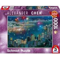 Puzzle - G3 Puzzle PQ 1000 Fajerwerki nad Hongkongiem - miniaturka - grafika 1