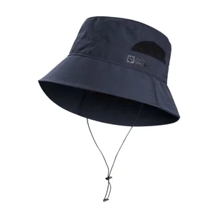 Kapelusz przeciwsłoneczny Jack Wolfskin VENT BUCKET HAT night blue - M - Czapki męskie - miniaturka - grafika 1