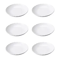 Serwisy obiadowe - Zestaw talerzy głębokich porcelanowych 25 cm SUBLIME - miniaturka - grafika 1