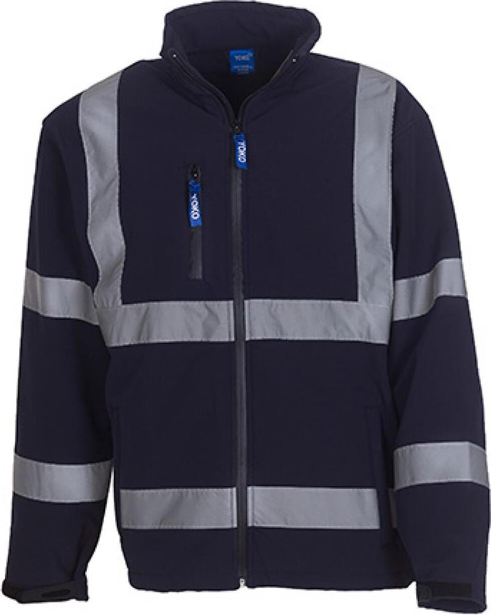 COLUMBIA Yoko yk040/hvk09 Hi VIS dla panów Softshell niebieski, xl Yk040/Hvk09