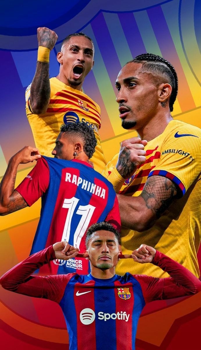 PUZZLE RAPHINHA FC BARCELONA A3 252 el z Nadrukiem + IMIĘ #148