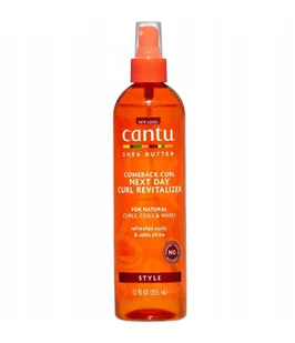 Cantu Shea Butter Mgiełka do Rewitalizacji Włosów Kręconych 355ml - Kosmetyki do stylizacji włosów - miniaturka - grafika 1