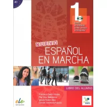 SGEL - Educacion Nuevo Espanol en marcha 1 Podręcznik + CD - Castro Viudez Francisca - Książki do nauki języka hiszpańskiego - miniaturka - grafika 1
