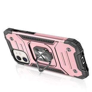 Wozinsky Ring Armor etui iPhone 14 Plus pancerny pokrowiec uchwyt magnetyczny ring złote - Etui i futerały do telefonów - miniaturka - grafika 3