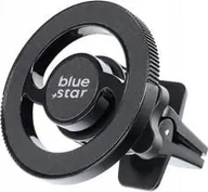 Uchwyty samochodowe do telefonów - Blue Star BLUE STAR magnetyczny uchwyt samochodowy CLAMP do kratki wlotu kompatybilny z MagSafe - miniaturka - grafika 1