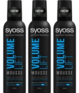 Kosmetyki do stylizacji włosów - 3X Pianka Do Włosów Wieksza Objętość Mocna 250Ml - miniaturka - grafika 1