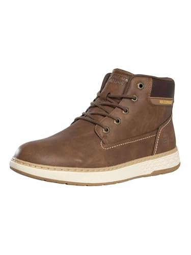 Skechers Męskie botki GARLAN Deno, brązowe, 44 EU, Brązowy, 44 EU