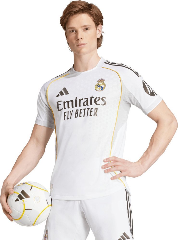 Adidas Koszulka męska adidas Real Madrid 25/26 Home Authentic biała JV5918 L