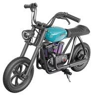 Motocykle - Motocykl elektryczny dla dzieci HYPER GOGO Pioneer 12 Plus, 21,9 V 5,2 Ah 160 W, opony 12'x3', 12 km - niebieski - miniaturka - grafika 1