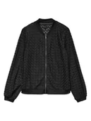 Kurtki damskie - Vero Moda Kurtka w kolorze czarnym - miniaturka - grafika 1