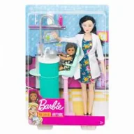 Lalki dla dziewczynek - Lalka Barbie. Kariera - Dentystka FXP17 Mattel - miniaturka - grafika 1