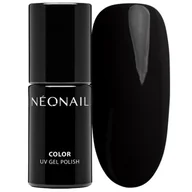 Lakiery hybrydowe - Neonail N45 Lakier hybrydowy do paznokci Pure Black 7,2ml - miniaturka - grafika 1