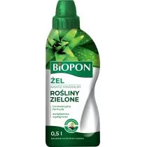 Biopon Nawóz mineralny w żelu do roślin zielonych, butelka 500ml, marki - Nawozy ogrodnicze - miniaturka - grafika 1