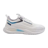 Buty sportowe męskie - Buty Sportowe Męskie HI-POLY System Big Star NN174374 Białe - miniaturka - grafika 1