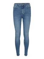 Spodnie damskie - VERO MODA Damskie spodnie jeansowe - miniaturka - grafika 1