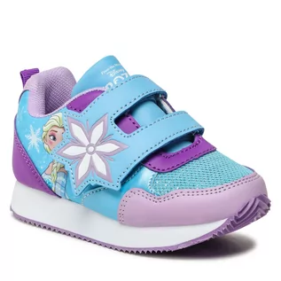 Buty dla dziewczynek - Sneakersy FROZEN - CP07-3240DFR Blue - Frozen - grafika 1