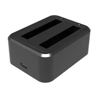 Akcesoria do kamer sportowych - Puluz Ładowarka dwukanałowa USB do Insta360 X3 - miniaturka - grafika 1